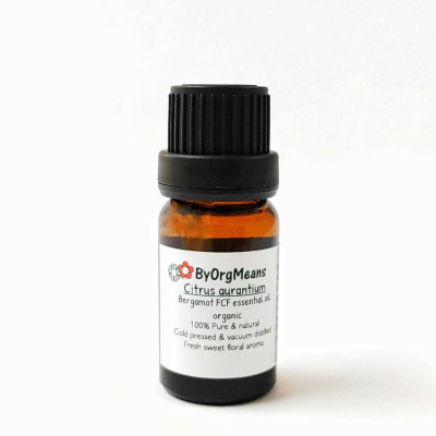 ByOrgMeans 佛手柑(去光敏)精油(有機) GEO1017