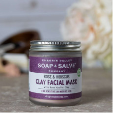 Chagrin Valley 有機玫瑰洛神花礦物泥面膜 E2271