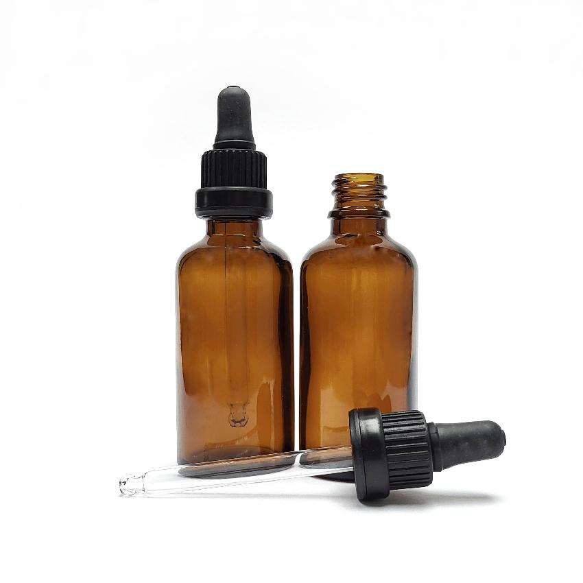 精油玻璃樽 (50ml) 連玻璃滴管 Z1023