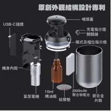 二流體霧化無水精油擴香機 Z1032